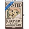 Trends International One Piece - Chopper Wanted Poster Unframed Wall Poster Prints - 3 of 4