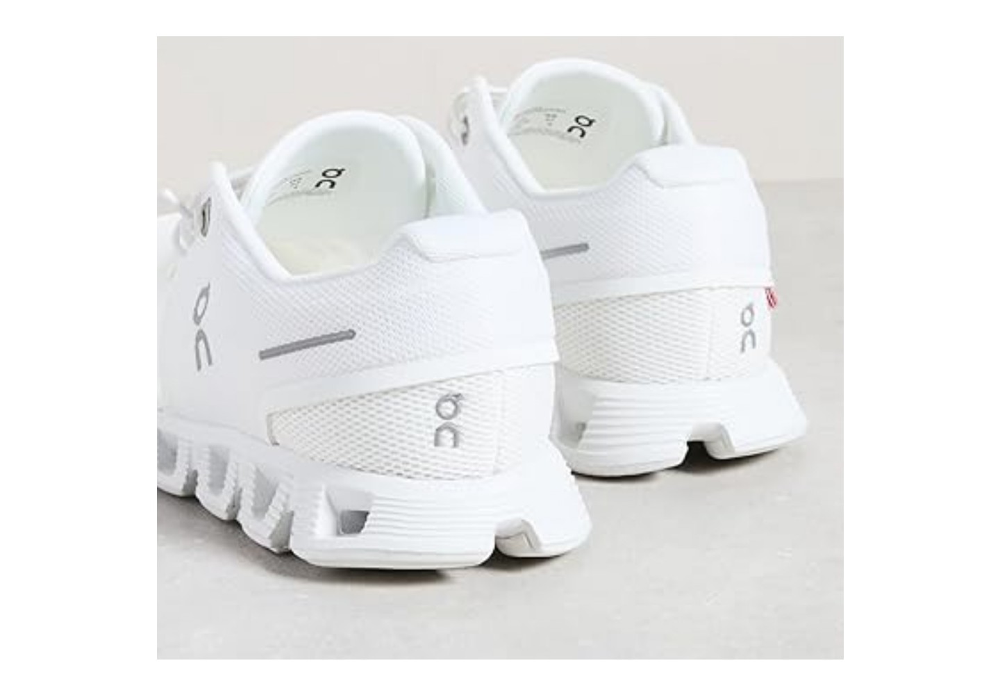 Женские кроссовки ON SHOES On Cloud 5 Sneakers Running Shoes White/White, Size 7 — фото 2