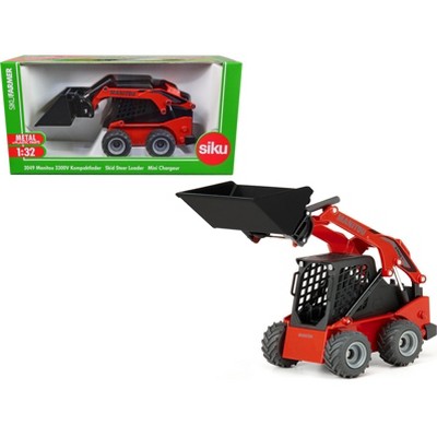 Manitou 3300V Skid Steer Loader Red 1/32 Diecast Model by Siku