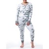 Fruit of the Loom Women's and Plus Thermal Long Underwear Henley Top and Pant Set - 4 of 4