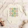 The Juniper Shop SmileyWorld Smiley Clover Daisy Long Sleeve Bodysuit - 3 of 4