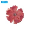 Unique Bargains Silk Handmade Artificial Multi-layered Artificial Flower Heads 50 Pcs - 3 of 4
