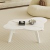 NicBex Modern 47.2" Cloud Shape Coffee Table with Wood Frame for Living Room and Bedroom - 3 of 4