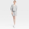 Women's French Terry V-Neck Sweatshirt - JoyLab™ - 3 of 3