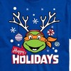 Men's - Teenage Mutant Ninja Turtles - Happy Holidays Short Sleeve Graphic T-Shirt - 2 of 4