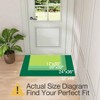 Ultra Door Entryway Low Profile Non Slip Rubber Backing Indoor Doormat Beige 24x36 Inch Easy Clean - 2 of 4