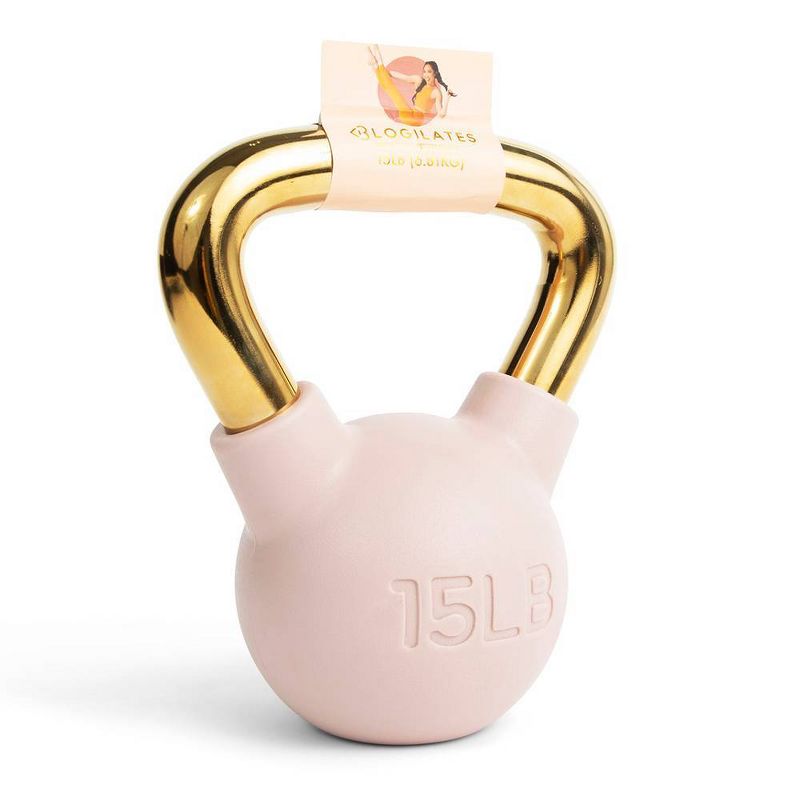 Blogilates Iron Kettlebell - Coral Pink 15lbs, 5 of 11