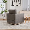NicBex 30.7"W Square Upholstered Swivel Accent Chair Comfy Sofa Chair, 360 Degree Club Chair, Lounge Chair Armchair for Living Room，Bedroom - 3 of 4