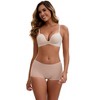 INSPIRE CHIC Women's High Waist Seamless Boyshorts Elastic Waistband Ice Silk Breathable Comfy Shorts - 4 of 4