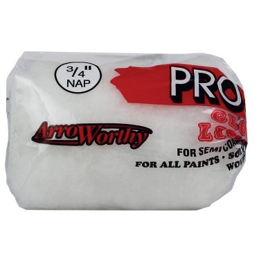 ArroWorthy Pro-Line Dralon 4 in. W X 3/4 in. Paint Roller Cover 1 pk