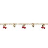 Guili Sweet 14K Gold Plated Kids Bracelet with Red Cherry Charms – A Fun and Playful Jewelry Piece for Little Ones - 2 of 3