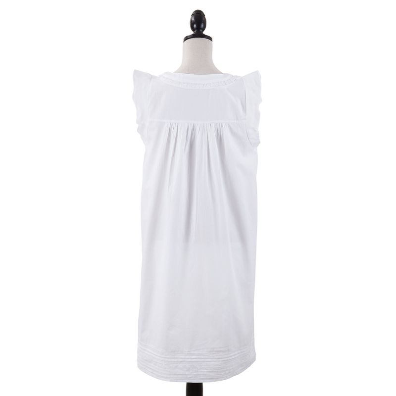 Saro Lifestyle Soft Embroidered Nightgown, 2 of 4