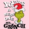 Junior's Dr. Seuss Christmas Grinch You're a Mean One Portrait T-Shirt - 2 of 4