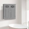 Dawson Two Doors Wall Cabinet - Elegant Home Fashions - image 3 of 4