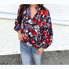 Women's High Neck Long Sleeve Top - Jade - 3 of 4
