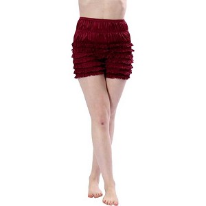 Malco Modes Short Pettipants bloomers with ruffle - 1 of 3