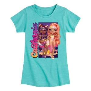 Girls' - Rainbow High - California Fitted Short Sleeve Graphic T-Shirt - 1 of 4