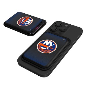 Keyscaper NHL Eastern Conference Teams Linen Black Magnetic Credit Card Wallet - 1 of 3