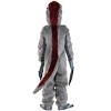 HalloweenCostumes.com Medium   Kid's Therizinosaurus Dinosaur Costume | Prehistoric Jumpsuit with Hood,  & Shoe Covers, Gray/Blue/Red - 4 of 4