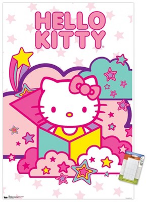 Trends International Hello Kitty - Clouds Unframed Wall Poster Prints :  Target