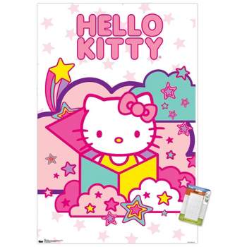 Adesivo Personalizado Kit 4un Notebook Geladeira Hello Kitty