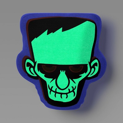 Glow in the Dark Halloween Monster Pillow green - Hyde and EEK! Boutique™
