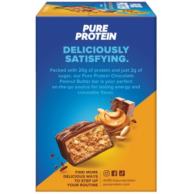 Pure Protein Bar - Chocolate Peanut Butter - 12ct