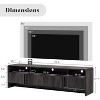 AMERLIFE 70" Modern TV Stand with Fluted Design & Storage Cabinets, for TVs up to 80", Wood Entertainment Center Media Console for Living Room - 2 of 4
