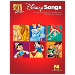 Hal Leonard Disney Songs - Beginning Solo Guitar - 15 Songs Arranged for Beginning Chord Melody Style in Standard Notation and Tablature
