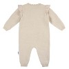 Gerber Baby and Toddler Girls' Sweater Knit Footless Romper - 2 of 4