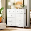 WOWLIVE 10-Drawer Dresser with Fabric Storage, Chest of Drawers for Bedroom - 2 of 4