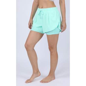 90 Degree By Reflex Super Soft Cationic Heather Lounge Shorts - Heather  Heat Wave - Large : Target