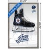 Trends International NHL Winnipeg Jets - Drip Skate 21 Framed Wall Poster Prints - 3 of 4