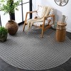 Terrace TER808 Power Loomed UV Resistant Stain Resistant Non-Shedding Indoor/Outdoor Rugs - Safavieh - 3 of 4