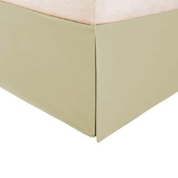 Wrinkle Resistant Microfiber Bed Skirt with 15 Inch Drop by Blue Nile Mills