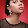 SOHI Women's Casual Drop Earrings - 3 of 4