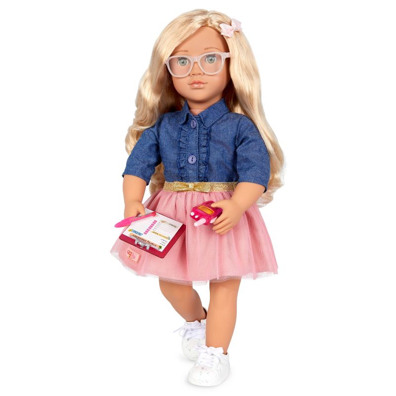 Our Generation Emily Posable 18&#34; Party Planner Doll &#38; Storybook, 5 of 6
