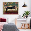 Stupell Industries Opulent Interior Panther Floating Frame Canvas Art - 3 of 4