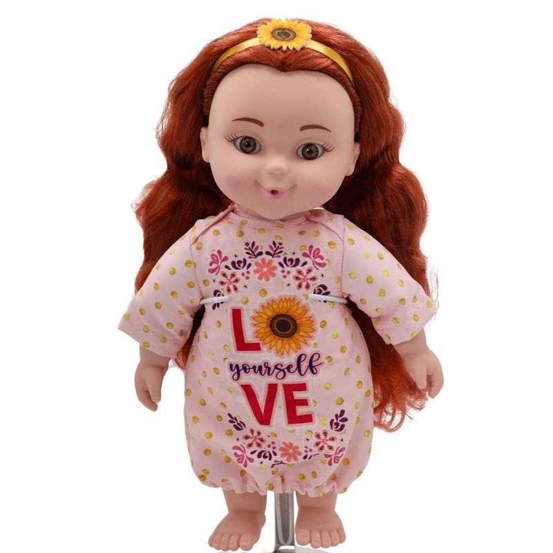 Positively Perfect 14&#34; Lola Toddler Doll - Brown Hair/Brown Eyes, 2 of 8