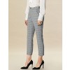 INSPIRE CHIC Women's High Waist Elastic Back Two Slant Pockets Office Work Ankle Pants - 4 of 4