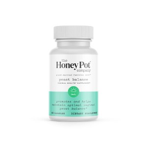 The Honey Pot Yeast Balance Supplements - 60ct - 1 of 4
