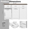58 in.W Kitchen Island with Hidden Trash Cabinet, Modular Storage & Height-Adjustable Shelves - 4 of 4