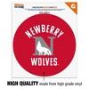 Newberry College Wolves Logo Automotive Car Window Locker Circle Bumper Sticker - 3 of 4