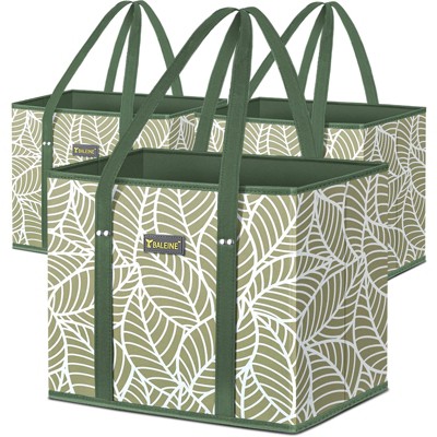 3pc Grocery Shopping Tote Bags - HOMLUX™: Foldable, Reusable