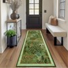 Washable Rug Area Rugs for Living Room, Animal Print Rug Non Slip Low Pile Forest Stain Resistance Large Throw Carpet - 2 of 4