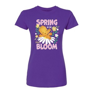 Women's - Marvel - Guardians of the Galaxy Spring Is In Bloom Fitted Graphic T-Shirt - 1 of 2