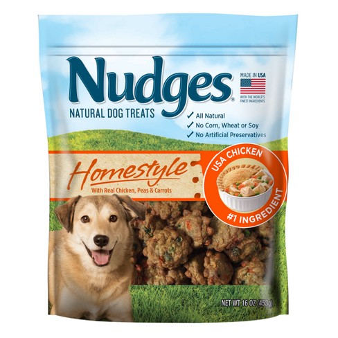 Nudges Homestyle Dog Treats Chicken Pot Pie 16oz Target