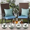 Kensington Garden 2pk 17"x17" Square Outdoor Throw Pillows - 4 of 4