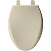 Mayfair by Bemis Affinity Soft Close Plastic Toilet Seat with Easy Cleaning and Never Loosens - image 2 of 4