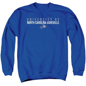 University of North Carolina Asheville Official Stacked Adult Crewneck Sweatshirt - 1 of 4